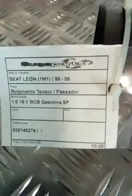 Pezzo di ricambio per auto di seconda mano tendicinghia ausiliaria per seat leon (1m1) 1.6 16 v riferimenti oem iam 032145276  