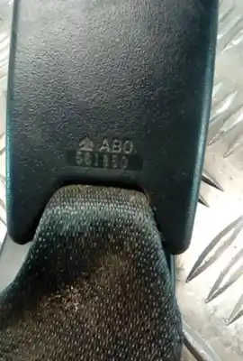 Second-hand car spare part center rear seat belt buckle for nissan note (e11, ne11) 1.5 dci oem iam references 561850  