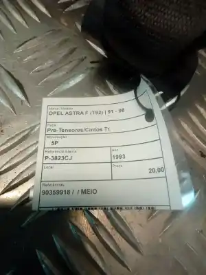 Автозапчасти б/у натяжитель задней центральной подушки безопасности за citroen ax (za-_) 10 ссылки oem iam 90359918  