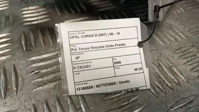 Автозапчастина б/у гачок для opel corsa d (s07) 1.3 cdti (l08 l68) посилання на oem iam 13180608  