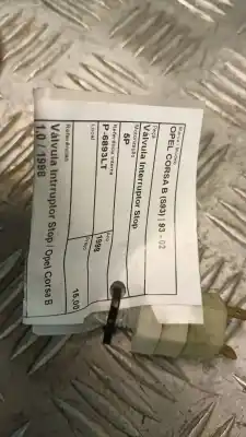 Second-hand car spare part switch for opel corsa b (s93) 1.0 i 12v (f08. f68. m68) oem iam references   