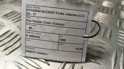 Автозапчасти б/у натяжитель задней центральной подушки безопасности за opel corsa c (x01) 1.7 dti (f08 f68) ссылки oem iam 044017  