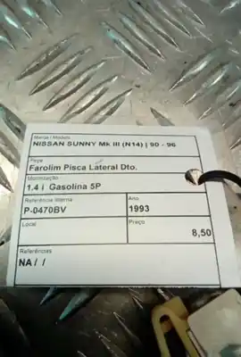 Tweedehands auto-onderdeel rechter zijlamp voor ford focus c-max (dm2) 1.6 tdci oem iam-referenties   