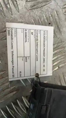 Second-hand car spare part headlights switch for mazda 6 hatchback (gg) 2.0 di (gg14) oem iam references   