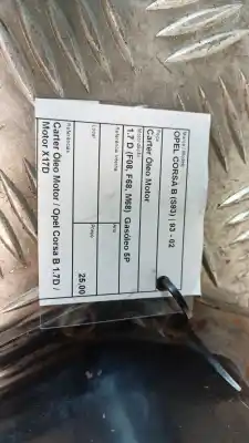 Автозапчасти б/у возчик за opel corsa b (s93) 1.7 d (f08 f68 m68) ссылки oem iam   