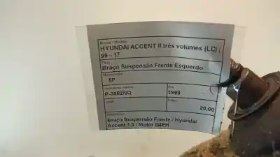 Автозапчастина б/у лівий передній ричаг підвіски для opel corsa c (x01) 1.7 dti (f08 f68) посилання на oem iam   