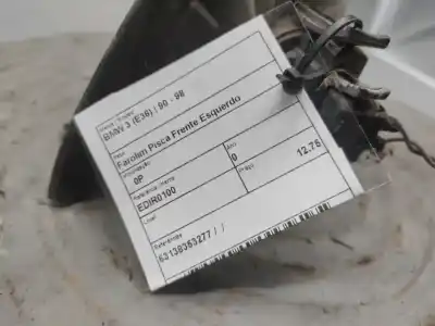 Peça sobressalente para automóvel em segunda mão farolim dianteiro esquerdo por bmw 3 (e36) 318 tds referências oem iam 63138353277  