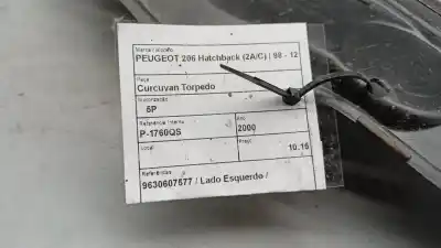 Автозапчасти б/у передние молдинги за peugeot 206 hatchback (2a/c) 1.1 ссылки oem iam 9630607577  