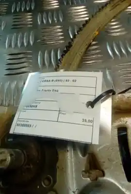 Piesă de schimb auto la mâna a doua mecanism acționare geam fațã stânga pentru opel corsa b (s93) 1.7 d (f08 f68 m68) referințe oem iam 90388865  