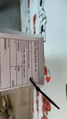 Автозапчастина б/у коробка передач для opel corsa b (s93) 1.5 td (f08. f68. m68) посилання на oem iam 90446897  