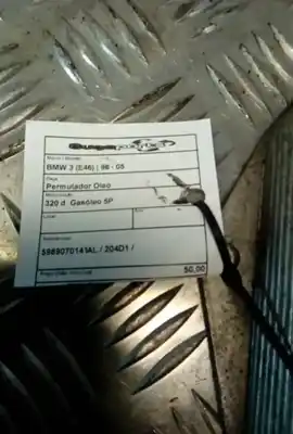 Second-hand car spare part oil radiator for bmw 3 (e46) 320 d oem iam references 5989070141al  