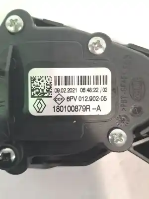 Second-hand car spare part accelerator pedal for renault captur ii (2019-0) oem iam references 180100879r  180022514r