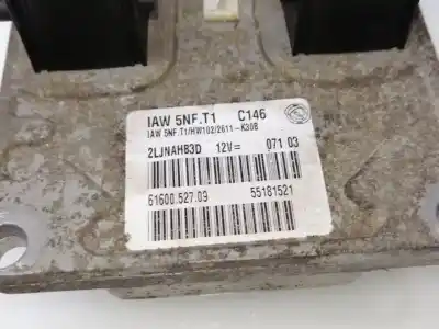 Peça sobressalente para automóvel em segunda mão centralina de motor uce por fiat stilo (192) * referências oem iam 55181521  