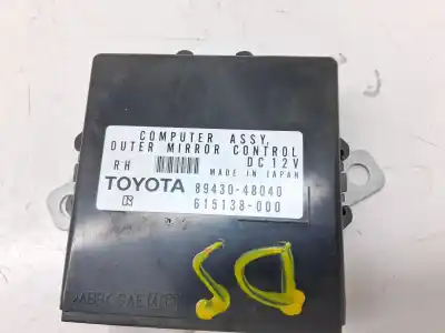 Pezzo di ricambio per auto di seconda mano modulo elettronico per lexus rx (mcu/gsu/mhu3) lexus rx 400h riferimenti oem iam 8943048040  