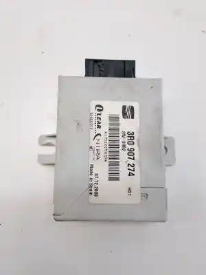 Peça sobressalente para automóvel em segunda mão módulo eletrônico por seat exeo berlina (3r2) 2.0 tdi referências oem iam 3r0907274