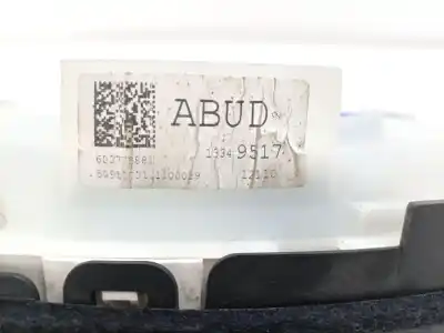 Peça sobressalente para automóvel em segunda mão quadrante por opel meriva * referências oem iam 13434113  13349517