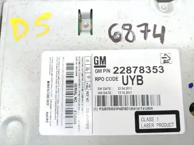 Автозапчасти б/у аудиосистема / радио cd за opel meriva * ссылки oem iam 13362778  22878353