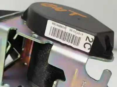 Peça sobressalente para automóvel em segunda mão Cinto De Segurança Traseiro Central por CITROEN C-ELYSÉE HM05 Referências OEM IAM 98049685XY  