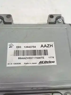 Second-hand car spare part ecu engine control for opel meriva * oem iam references 12636386  12679199