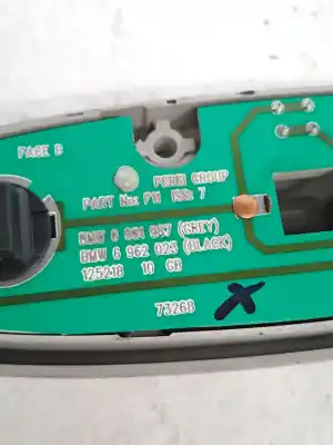 Second-hand car spare part interior light for mini mini (r50, r53) one d oem iam references 63316961987  