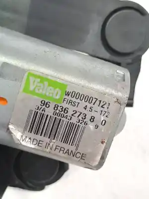 Peça sobressalente para automóvel em segunda mão motor do limpador traseiro por citroen ds3 1.2 12v vti referências oem iam 6405ql  9683627380