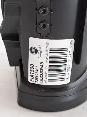 Pezzo di ricambio per auto di seconda mano aeratore per fiat 500 e new 500 icon hb riferimenti oem iam 735627421  