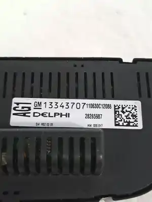 Peça sobressalente para automóvel em segunda mão comando de sofagem (chauffage / ar condicionado) por opel meriva * referências oem iam 13343707  13343707