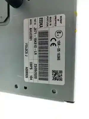 Peça sobressalente para automóvel em segunda mão sistema de áudio / rádio cd por ford focus ii latvala 1.8 tdci 115 cv referências oem iam 2628154