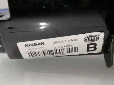 Peça sobressalente para automóvel em segunda mão farol / projetor de nevoeiro direito por nissan note (e11, ne11) 1.4 referências oem iam 266001ha0b  