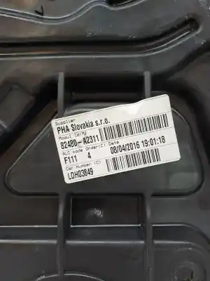 Second-hand car spare part passenger side right window regulator for kia ceed (cd) g3lc oem iam references 82480a2311  82481a2000