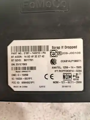 Pezzo di ricambio per auto di seconda mano modulo comfort per ford focus lim. (cb8) focus st sport riferimenti oem iam b017701  