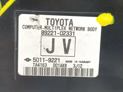 Peça sobressalente para automóvel em segunda mão módulo eletrônico por toyota auris 1zr referências oem iam 8922102331  50119221