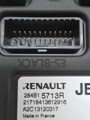 Second-hand car spare part electronic module for renault clio v clio v oem iam references 284b15713r  284b26838r