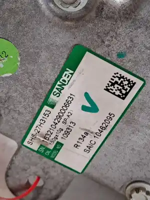 Second-hand car spare part air conditioning compressor for mg ehs * oem iam references shs27h3153  sanden3153