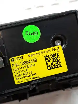 Pièce détachée automobile d'occasion commande de climatisation / chauffage pour mg ehs * références oem iam 10684439  