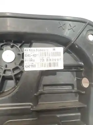 Second-hand car spare part passenger side right window regulator for kia ceed ceed drive oem iam references 82481a2000  82480a2311
