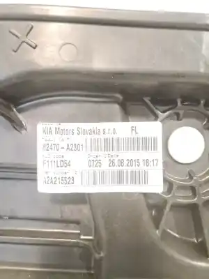 Second-hand car spare part driver left window regulator for kia ceed ceed drive oem iam references 82471a2000  82470a2301