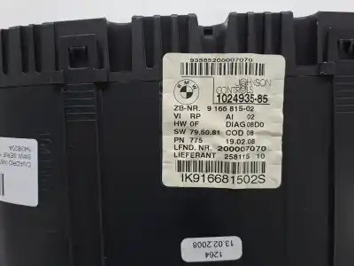 Peça sobressalente para automóvel em segunda mão quadrante por bmw serie 1 berlina (e81/e87) n43b20a referências oem iam 62109283795  
