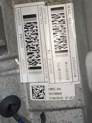 Second-hand car spare part complete engine for smart fortwo coupe el oem iam references a4533404500  296656943r - 296g99321r