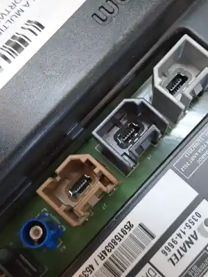 Second-hand car spare part multifunction display for smart fortwo coupe el oem iam references a4539005102  