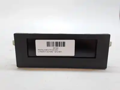 Tweedehands auto-onderdeel multifunctioneel display voor citroen c-elysée bhy(bh02) oem iam-referenties 3109538