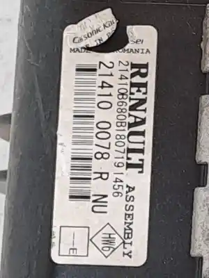 Автозапчастина б/у водяний радіатор для dacia dokker * посилання на oem iam 214101666r  