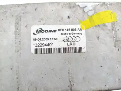 Peça sobressalente para automóvel em segunda mão intercooler por audi a4 b7 (8ec) 2.0 tdi 16v referências oem iam 8e0145805aa  