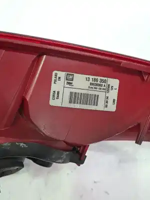 Second-hand car spare part left tailgate light for opel corsa d (s07) 1.7 cdti (l08 l68) oem iam references 13186350  