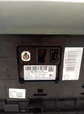 Second-hand car spare part multifunction display for citroen c3 * oem iam references 98412422zd  9812006580