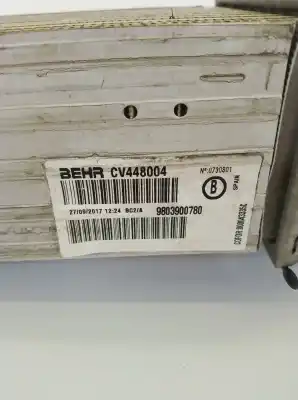 Second-hand car spare part intercooler for citroen c3 * oem iam references 9803900780  