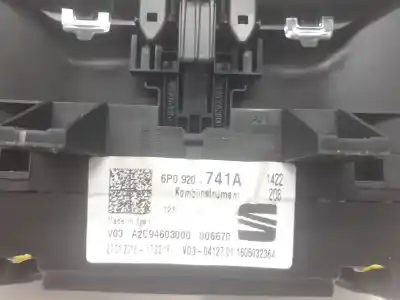 Peça sobressalente para automóvel em segunda mão quadrante por seat ibiza (6j5) * referências oem iam 6p0920741a  