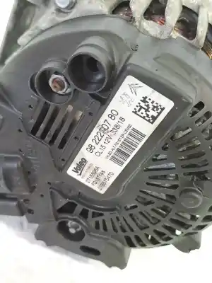 Pezzo di ricambio per auto di seconda mano alternatore per ds ds 7 crossback (j_) e-tense (j45gqu) riferimenti oem iam 9822230780  
