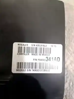 Second-hand car spare part fuse box unit for jeep compass (mk) jeep compass oem iam references 4692341ad  