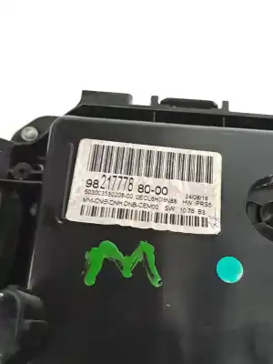 Second-hand car spare part dashboard for ds ds 7 crossback (j_) e-tense (j45gqu) oem iam references 9821777880  9844736280